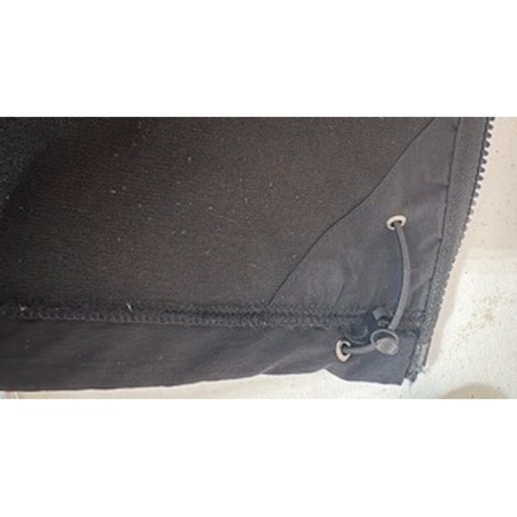 The North Face Black Fleece/Soft Shell Hoodie Jacket Men's M Polartec Recycled - Picture 10 of 12